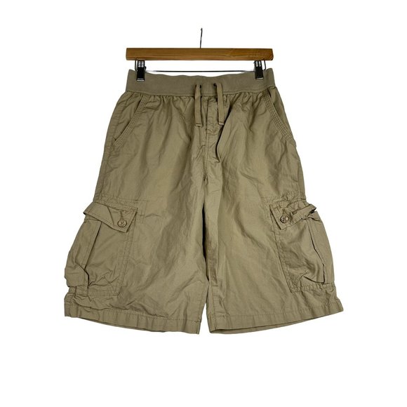 Lucky Brand Boys‎ Elastic Waist Shorts sz XL Tan - Picture 1 of 7
